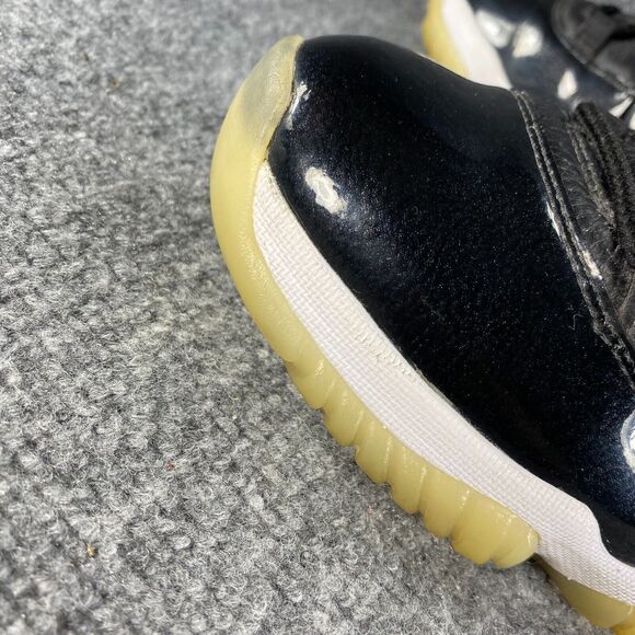 Jordan 11 Retro 72-10 Mens Size 8.5 Shoes Black Red Athletic Basketball Sneakers - Picture 10 of 13